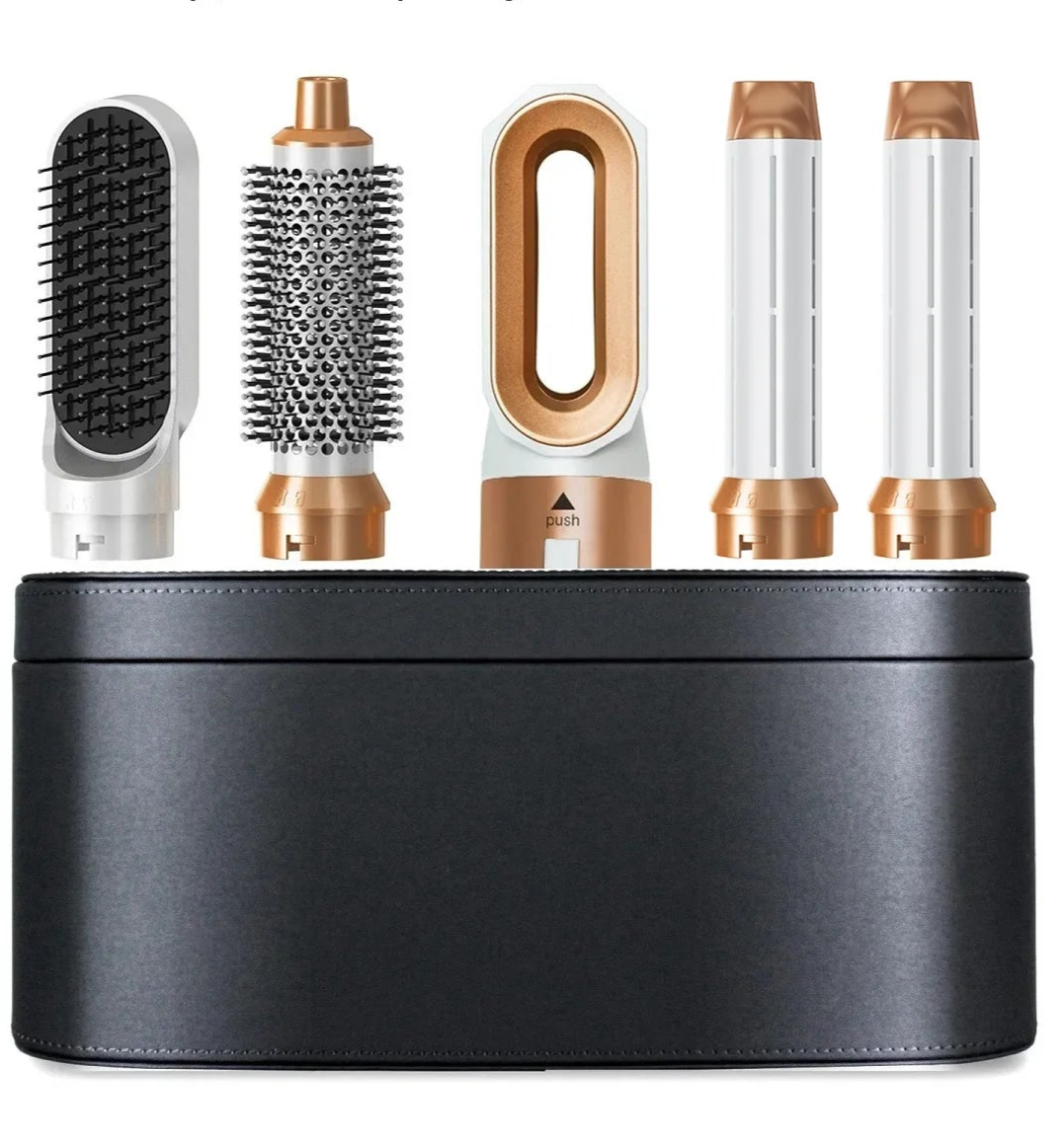 5-in-1 Elektrische Haarbürste & Föhn – Multifunktionales Stylinggerät